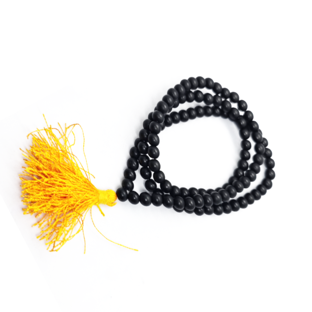 Buy Original Polished Karungali Malai in 6MM, 8MM Beads With Govt Approved Lab Certificate