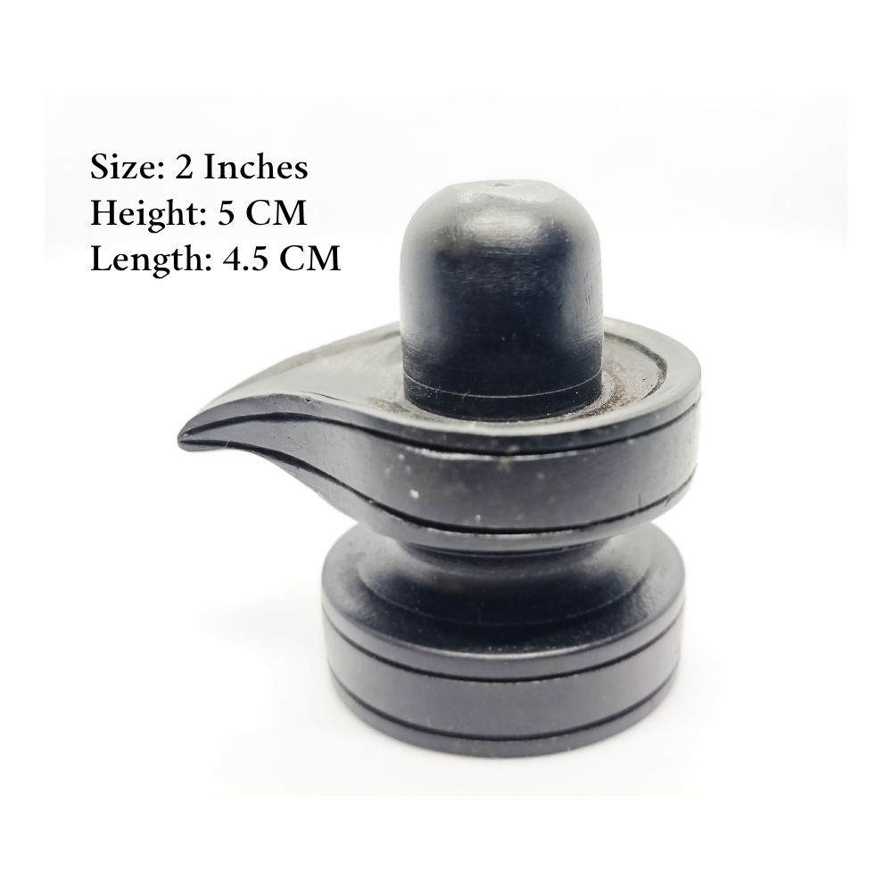 Original Karungali Lord Shiva Ebony Wood Statue (2 Inches) - Image 2
