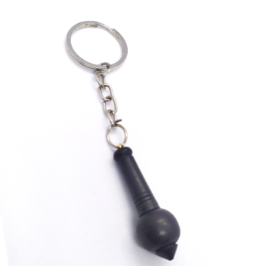 Original Karungali Hanuman Gada Keychain | Karungali Keychain Gada, Karungali Wood, black Colour, 1 Piece